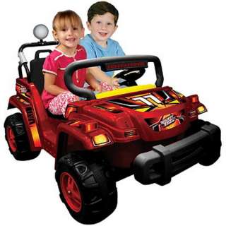 New Mighty Wheelz 4x4 Battery Powered Two Seater 12V Two Seat Jeep 