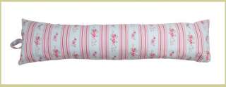   DESIGNER FABRIC VINTAGE COUNTRY CHIC POLKA DOT DRAUGHT EXCLUDER  