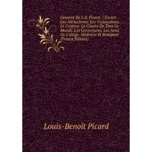   MÃ©diocre Et Rampant (French Edition) Louis BenoÃ®t Picard Books