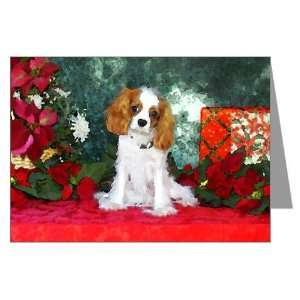 Cavalier King Charles Spaniel Christmas Cards Pets Greeting Cards Pk 