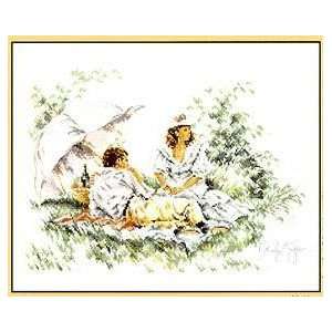  Romantic Picnic, Cross Stitch from Stoney Creek Arts 