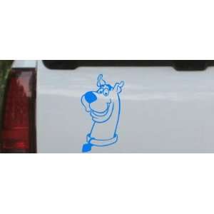 Scooby Doo Cartoons Car Window Wall Laptop Decal Sticker    Blue 34in 