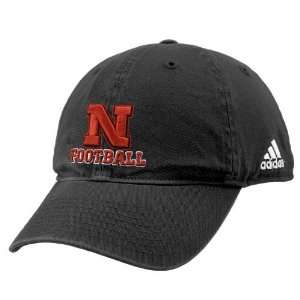  adidas Nebraska Cornhuskers Black Slouch Hat Sports 