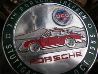 early 911 PORSCHE BADGE   a great find