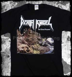 Death Angel The Ultra Violence Black   official t shirt   FAST 