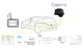 CCD Sony Rear View Reverse CAMERA for Toyota Corolla Tarago Previa 