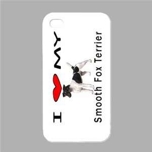  I Love My Smooth Fox Terrier White Iphone 4 and Iphone 4s 