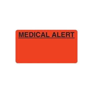 Label Medical Alert Fl Red 250 Per Roll by Integrated Filing Solutions 