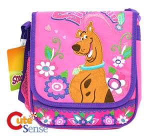 Scooby Doo Pink Flower School Lunch Snack Carry Bag *  