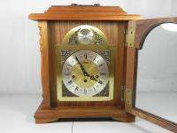 Vintage Emperor Clock Germany Westminster Chimes Wood Mantle Bracket 