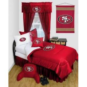  San Francisco 49ers NFL Locker Room Complete Bedroom 