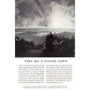   Print Ad 1935 E R Squibb They see a future dawn E R Squibb Books