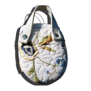 New Donna Sharp Azure Suzette Cell Phone Quilted Bag  