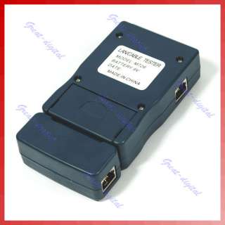 Multi Modular RJ 45 RJ11 Network LAN USB Cable Tester  