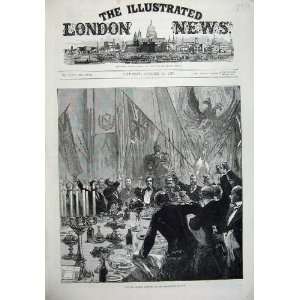   Art 1875 Balaclava Banquet Alexandra Palace Dinner