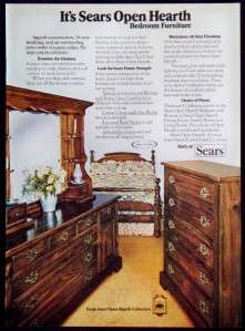 1977  Open Hearth Furniture Collection Magazine Ad  