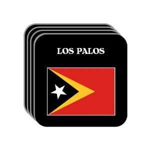 East Timor   LOS PALOS Set of 4 Mini Mousepad Coasters