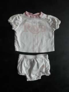 Girls Rays Sports Outfit Size 6 to 9 Months  