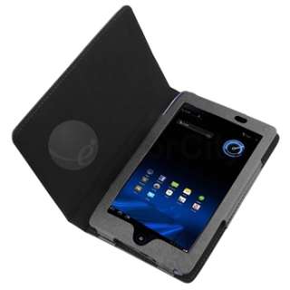   Quality Leather Case Flip Stand Cover For Acer Iconia Tab A100 Black