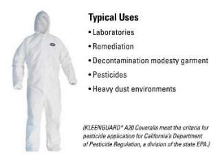 Kimberly Clark 49114 Kleenguard A20 Breathable Particle Protection 
