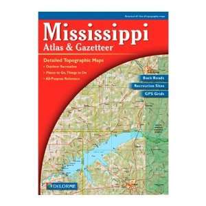  DeLorme Mississippi Atlas