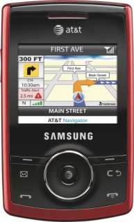 Samsung Propel A767 AT&T 3G Slider GSM phone Red GREAT 635753475029 