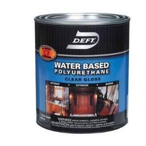  4 each Deft Water Based Polyurethane (25704) Patio, Lawn 