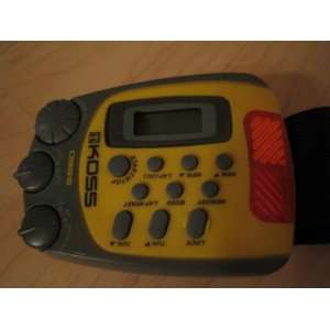   Water Resistant Sports Armband Digital Radio (Yellow) Electronics