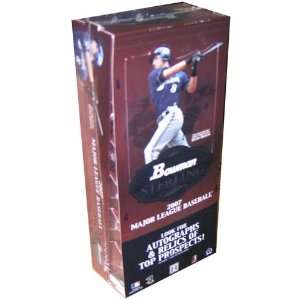  2007 Bowman Sterling Baseball HOBBY Box   6p5c Toys 