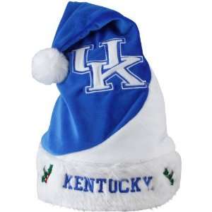  Kentucky Wildcats Royal Blue White True Colors Santa Hat 
