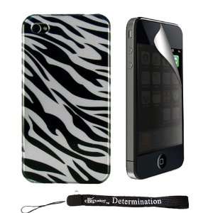  Safari Cool Silver Black Zebra Print Premium Hard Design 