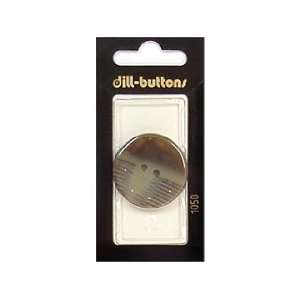  Dill Buttons 30mm 2 Hole Brown 1 pc (6 Pack)