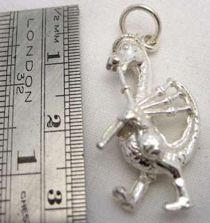 British Welded Bliss Sterling 925 Solid Silver Charm, Nessie Loch Ness 