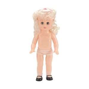  Fibre Craft Music Box Doll 13 Blonde Hair 3178 01; 3 