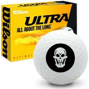  Mean Skull   Wilson Ultra Ultimate Distance Golf Balls 
