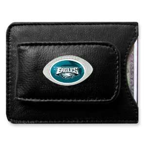  NFL Eagles Leather Money Clip Jewelry