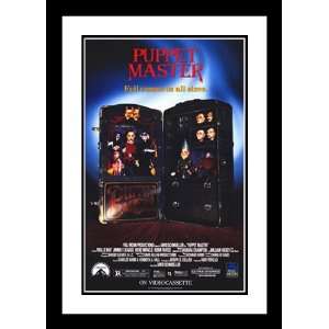  Puppet Master 32x45 Framed and Double Matted Movie Poster 