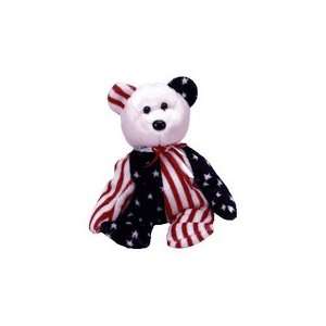 TY Beanie Baby   SPANGLE the Bear (Pink Head Version 