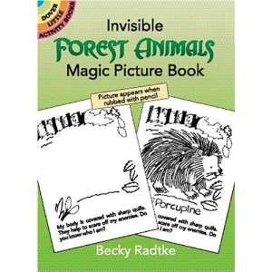  Invisible Forest Animals Magic Picture Book (Dover Little 