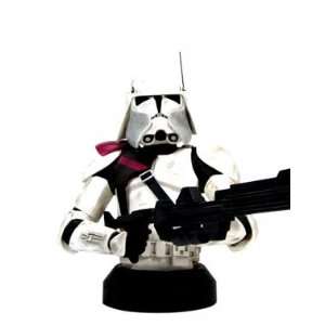  Star Wars Commander Bacara Mini Bust Toys & Games