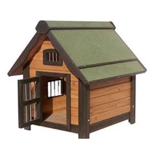  Lazy Dog Deluxe Indoor/Outdoor Dog House Patio, Lawn 