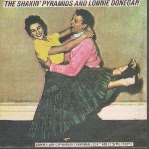   VINYL 45) UK VIRGIN 1981 SHAKIN PYRAMIDS AND LONNIE DONEGAN Music