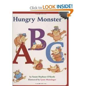 Hungry Monster ABC An Alphabet Book [Board book] Susan 