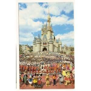  Walt Disney World Magic Kingdom 3x5 Postcard 0100 10238 