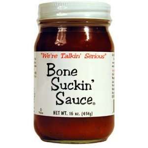 Bone Suckin Regular Barbecue Sauce, 16 fl oz  Grocery 