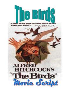 Alfred Hitchcock THE BIRDS Thriller Movie Script   WoW  