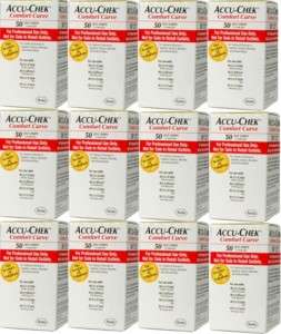 AccuChek Comfort Curve ***12 bxs** of 50ct  