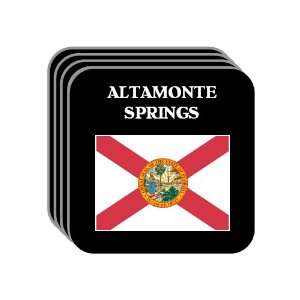 US State Flag   ALTAMONTE SPRINGS, Florida (FL) Set of 4 Mini Mousepad 