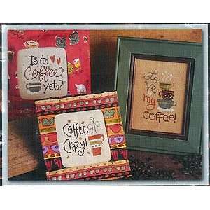  Coffee Crazy   Cross Stitch Pattern Arts, Crafts & Sewing