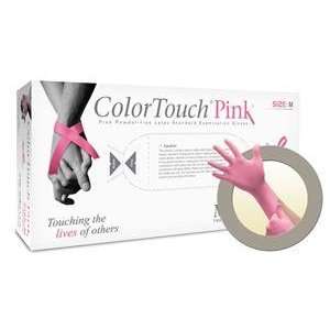  Microflex® CTP 233 L, Color Touch Pink, Powder Free Latex 